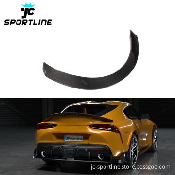 Carbon Fiber Rear Spoiler for Toyota GR Supra A90 Edition 2019-2021